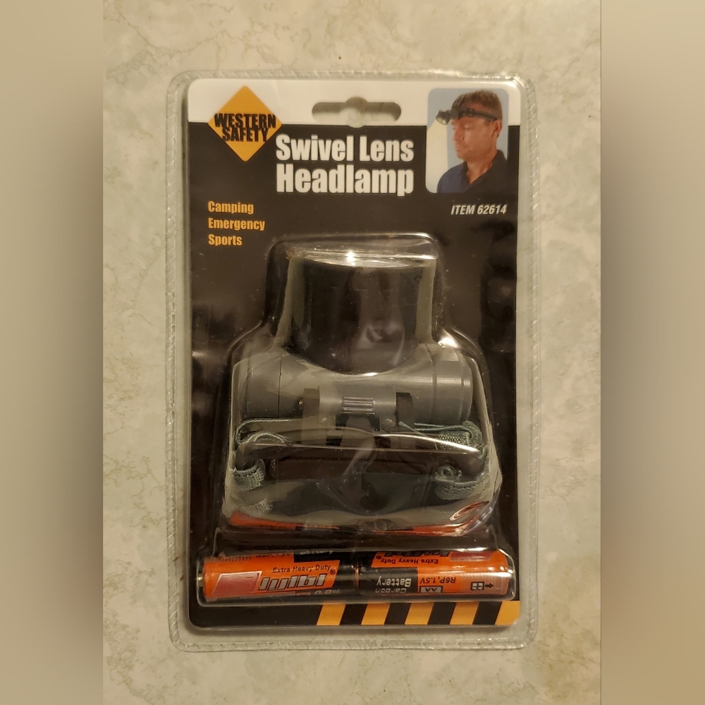 Wester Safety,  Swivel Lens Headlamp. NWT